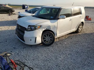 2008 Scion xB with VIN JTLKE50E581035145, listed as a Copart auction lot 49523795 with 192,726 mi miles and Salvage Title. Bid and sale history available at carsss.com. Image 1.