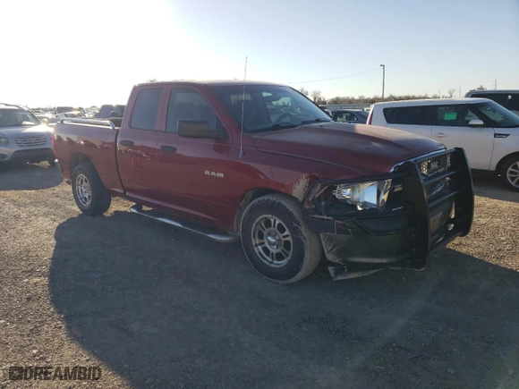 2010 Dodge Ram 1500 ST with VIN 1D7RB1GP8AS203580, listed as a Copart auction lot 87037234 with 219,074 mi miles and Salvage Title. Bid and sale history available at carsss.com. Image 4.