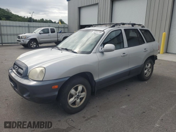 2005 Hyundai Santa Fe GLS with VIN KM8SC73D95U010433, listed as a Copart auction lot 62237784 with 176,627 mi miles and Clean Title. Bid and sale history available at carsss.com. Image 1.