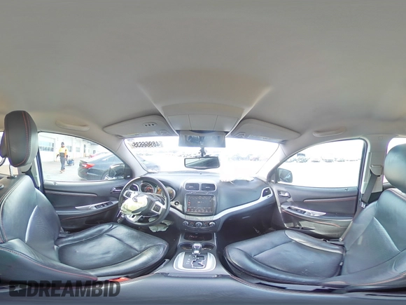 2017 Dodge Journey GT with VIN 3C4PDCEG4HT636722, listed as a Copart auction lot 48966635 with 86,249 mi miles and Salvage Title. Bid and sale history available at carsss.com. Image 14.