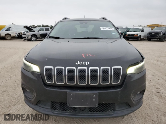 2022 Jeep Cherokee Latitude Lux with VIN 1C4PJLMX3ND508791, listed as a Copart auction lot 46078255 with 39,562 mi miles and Salvage title. Bid and sale history available at DreamBid. Image 5.