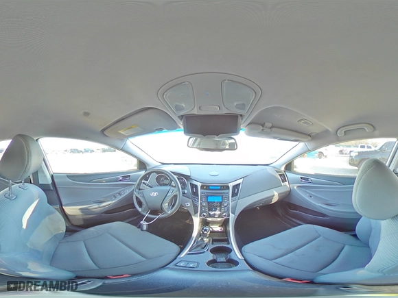 2013 Hyundai Sonata Hybrid with VIN KMHEC4A47DA071858, listed as a Copart auction lot 89343745 with 174,508 mi miles and Clean Title. Bid and sale history available at carsss.com. Image 13.