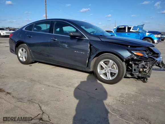 2019 Chevrolet Malibu LS with VIN 1G1ZB5ST9KF189200, listed as a Copart auction lot 47604375 with 38,048 mi miles and Salvage Title. Bid and sale history available at carsss.com. Image 4.