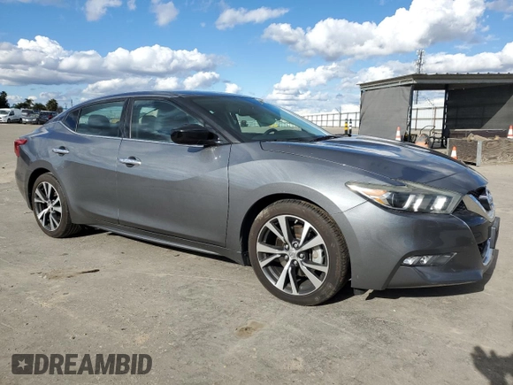 2017 Nissan Maxima S with VIN 1N4AA6AP8HC381970, listed as a Copart auction lot 44654555 with 78,491 mi miles and Salvage Title. Bid and sale history available at DreamBid. Image 4.