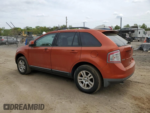 2008 Ford Edge SEL z VIN 2FMDK48C78BA20687, wystawiony jako Copart lot #54423775 z przebiegiem 140 648 mil mil oraz Czysty tytuł • Clean title. Historia ofert i sprzedaży dostępna na DreamBid. Obrazek 2.