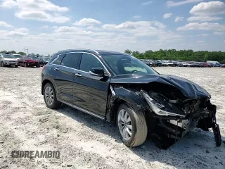 2021 Infiniti QX50 Luxe with VIN 3PCAJ5BA0MF119842, listed as a Copart auction lot 54868035 with 70,688 mi miles and Salvage title. Bid and sale history available at DreamBid. Image 14.