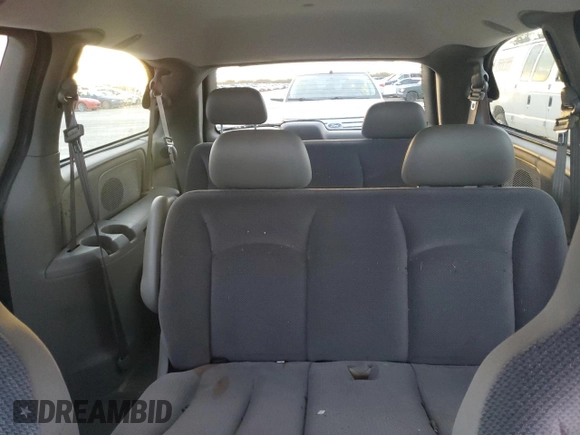 2001 Dodge Caravan SE with VIN 1B4GP24301B172512, listed as a Copart auction lot 79753274 with 0 mi miles and Salvage Title. Bid and sale history available at carsss.com. Image 10.