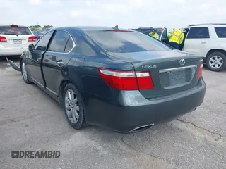 2007 Lexus LS 460 with VIN JTHBL46F275001956, listed as a IAAI auction lot 42298753 with Not provided miles and . Bid and sale history available at DreamBid. Image 3.