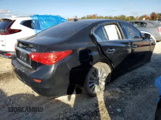2016 Infiniti Q50 2.0t Premium with VIN JN1CV7AR7GM253231, listed as a Copart auction lot 84203154 with 0 mi miles and Clean Title. Bid and sale history available at carsss.com. Image 3.