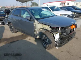 2024 Hyundai Kona SEL with VIN KM8HC3A61RU014490, listed as a IAAI auction lot 41022202 with 5,768 mi miles and . Bid and sale history available at carsss.com. Image 1.