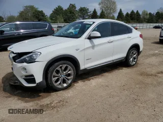 2016 BMW X4 xDrive28i with VIN 5UXXW3C52G0M90018, listed as a Copart auction lot 54887645 with 76,633 mi miles and Salvage title. Bid and sale history available at DreamBid. Image 1.