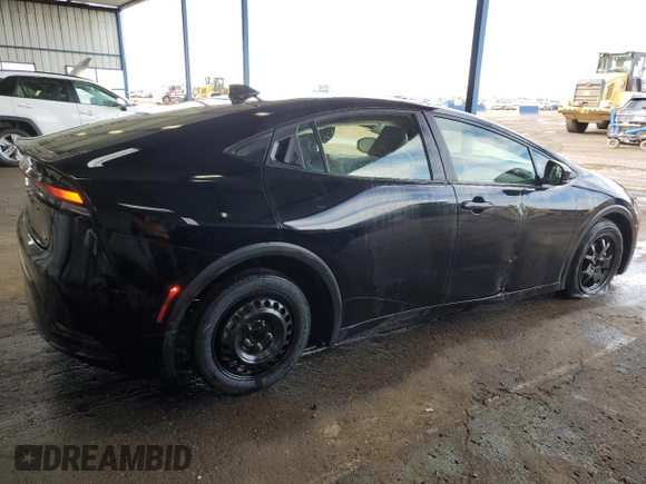 2024 Toyota Prius LE with VIN JTDACAAU9R3019466, listed as a Copart auction lot 51635485 with 28,188 mi miles and Salvage Title. Bid and sale history available at carsss.com. Image 3.