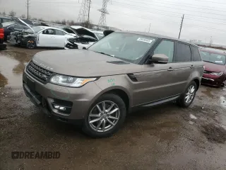 2015 Land Rover Range Rover Sport HSE with VIN SALWG2VF5FA608672, listed as a Copart auction lot 49646565 with 95,256 mi miles and Salvage Title. Bid and sale history available at DreamBid. Image 1.