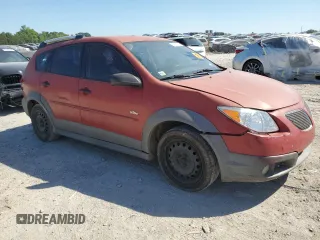 2005 Pontiac Vibe with VIN 5Y2SL63825Z458985, listed as a Copart auction lot 60817984 with 264,694 mi miles and Salvage Title. Bid and sale history available at carsss.com. Image 4.