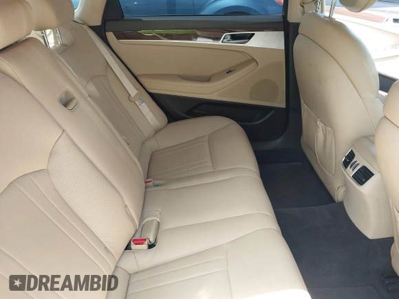 2017 Genesis G80 3.8L with VIN KMHGN4JEXHU180122, listed as a IAAI auction lot 42297360 with 60,302 mi miles and . Bid and sale history available at DreamBid. Image 8.