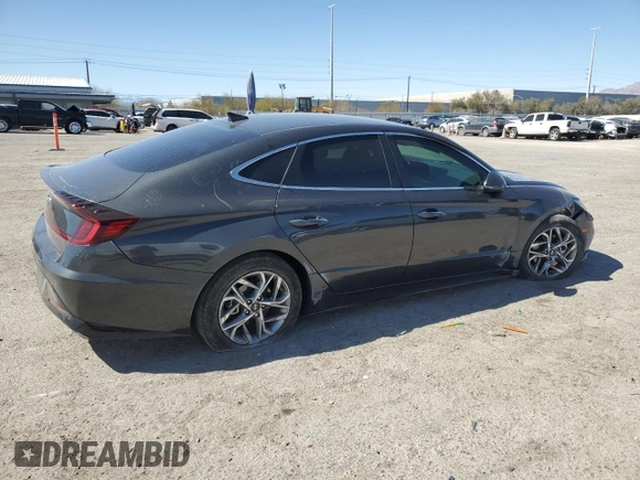 2020 Hyundai Sonata SEL z VIN 5NPEF4JA2LH053244, wystawiony jako Copart lot #50034835 z przebiegiem 93 261 mil mil oraz Szkoda całkowita • Salvage title. Historia ofert i sprzedaży dostępna na DreamBid. Obrazek 3.
