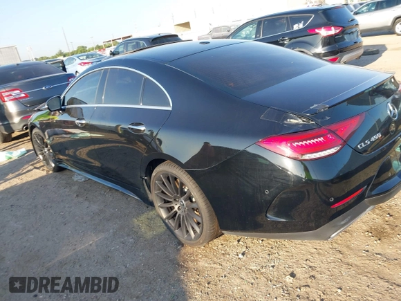 2019 Mercedes-Benz CLS 450 with VIN WDD2J5JB4KA009564, listed as a IAAI auction lot 37249173 with 23,865 mi miles and . Bid and sale history available at DreamBid. Image 3.