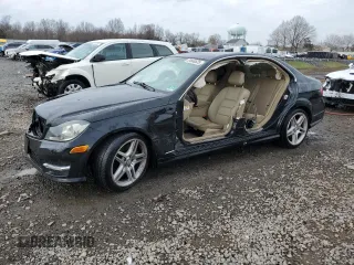 2013 Mercedes-Benz C 300 Sport with VIN WDDGF8AB0DR275628, listed as a Copart auction lot 51666525 with Not Provided miles and Salvage Title. Bid and sale history available at DreamBid. Image 1.