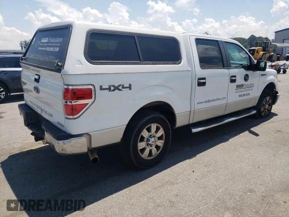 2012 Ford F-150 XL with VIN 1FTFW1EF6CFC69052, listed as a Copart auction lot 55739865 with 280,247 mi miles and Salvage title. Bid and sale history available at DreamBid. Image 3.