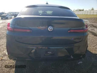 2023 BMW X4 M40i with VIN 5UX43DT01P9N51344, listed as a Copart auction lot 81478284 with 15,172 mi miles and Salvage Title. Bid and sale history available at carsss.com. Image 6.