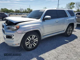 2017 Toyota 4Runner SR5 with VIN JTEZU5JR4H5150337, listed as a Copart auction lot 49232485 with 124,247 mi miles and Salvage title. Bid and sale history available at DreamBid. Image 1.