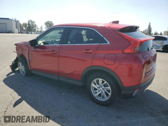 2019 Mitsubishi Eclipse Cross ES with VIN JA4AS3AA2KZ052858, listed as a Copart auction lot 56787035 with 82,443 mi miles and Salvage title. Bid and sale history available at DreamBid. Image 2.