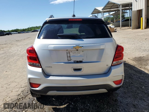 2020 Chevrolet Trax LT with VIN KL7CJLSB9LB017914, listed as a Copart auction lot 57464535 with 110,982 mi miles and Salvage title. Bid and sale history available at DreamBid. Image 6.
