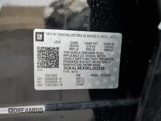 2019 GMC Terrain Denali with VIN 3GKALXEX5KL253318, listed as a Copart auction lot 47056985 with 85,429 mi miles and Salvage Title. Bid and sale history available at DreamBid. Image 13.
