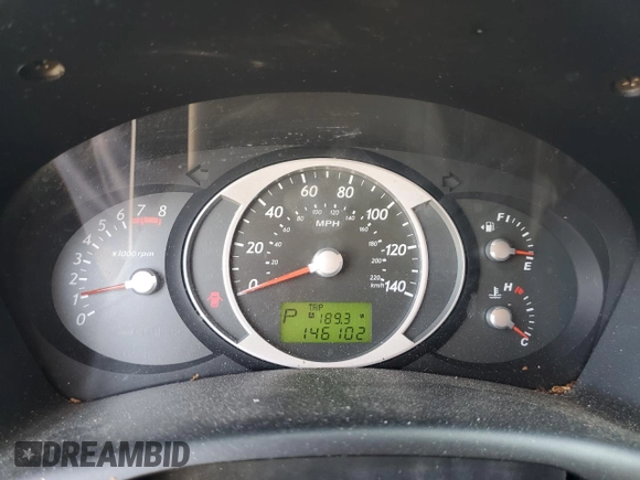 2007 Hyundai Tucson SE with VIN KM8JN12D07U623645, listed as a Copart auction lot 43242735 with 146,102 mi miles and Salvage Title. Bid and sale history available at carsss.com. Image 9.