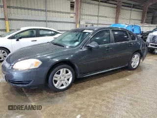 2014 Chevrolet Impala LT z VIN 2G1WB5E33E1105009, wystawiony jako Copart lot #56496625 z przebiegiem 162 892 mil mil oraz Szkoda całkowita • Salvage title. Historia ofert i sprzedaży dostępna na DreamBid. Obrazek 1.