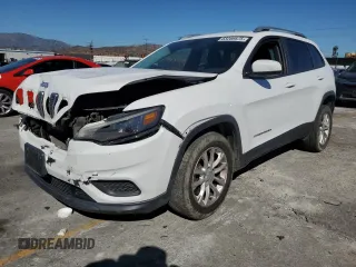 2020 Jeep Cherokee Latitude with VIN 1C4PJLCB8LD654719, listed as a Copart auction lot 63266675 with 83,070 mi miles and Salvage title. Bid and sale history available at DreamBid. Image 1.