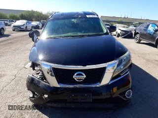 2015 Nissan Pathfinder SV with VIN 5N1AR2MM0FC633507, listed as a Copart auction lot 46092465 with 112,628 mi miles and Salvage Title. Bid and sale history available at carsss.com. Image 5.