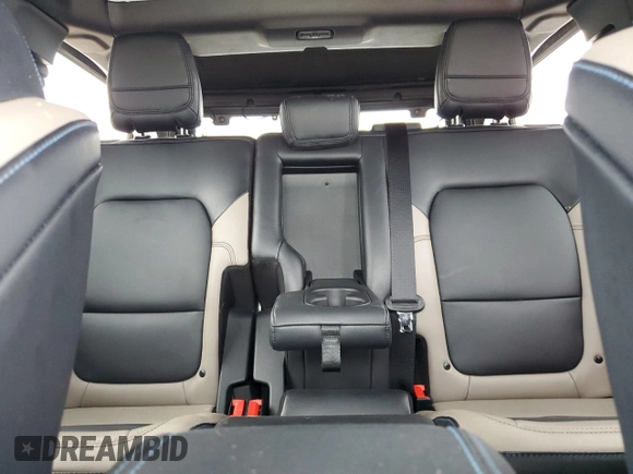 2024 Ford Bronco Wildtrak with VIN 1FMEE2BP9RLA07694, listed as a Copart auction lot 51856335 with 21,102 mi miles and Salvage title. Bid and sale history available at DreamBid. Image 10.