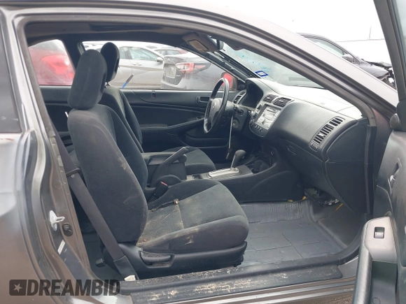 2005 Honda Civic Cpe EX with VIN 1HGEM22995L039162, listed as a IAAI auction lot 41927629 with 295,610 mi miles. Bid and sale history available at carsss.com. Image 5.