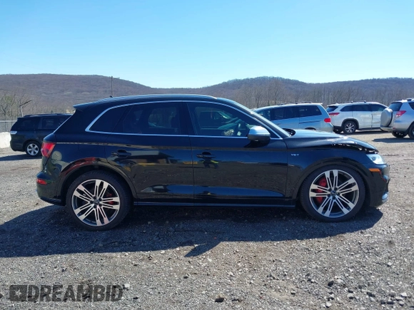 2018 Audi SQ5 Prestige z VIN WA1C4AFY7J2074309, wystawiony jako IAAI lot #41803619 z przebiegiem 66 717 mil mil oraz . Historia ofert i sprzedaży dostępna na DreamBid. Obrazek 12.