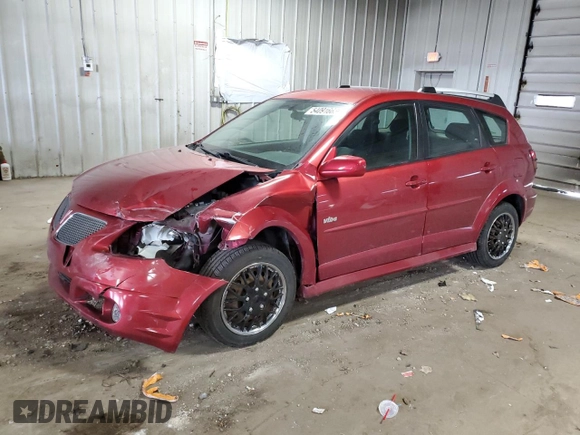 2007 Pontiac Vibe with VIN 5Y2SL65897Z411064, listed as a Copart auction lot 54091665 with 225,372 mi miles and Non Repairable. Bid and sale history available at carsss.com. Image 1.