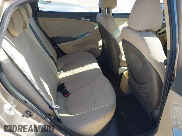 2014 Hyundai Accent GLS with VIN KMHCT4AE6EU639694, listed as a IAAI auction lot 41674605 with 101,549 mi miles and . Bid and sale history available at carsss.com. Image 8.