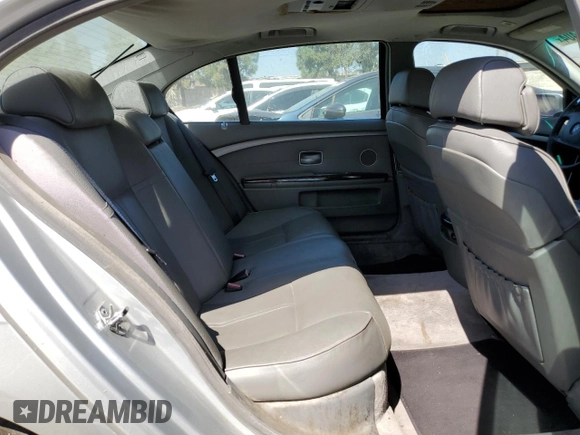 2007 BMW 7 Series 750Li with VIN WBAHN83507DT74313, listed as a Copart auction lot 67606404 with 169,922 mi miles and Clean Title. Bid and sale history available at DreamBid. Image 10.