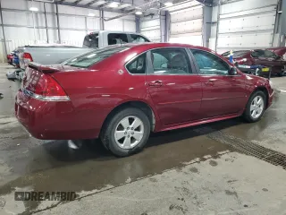 2009 Chevrolet Impala LT with VIN 2G1WT57N991152823, listed as a Copart auction lot 51926705 with 110,726 mi miles and Salvage Title. Bid and sale history available at DreamBid. Image 3.