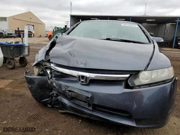 2008 Honda Civic Hybrid with VIN JHMFA36228S028883, listed as a Copart auction lot 48154015 with 166,740 mi miles and Salvage Title. Bid and sale history available at carsss.com. Image 5.