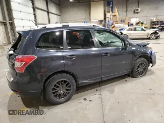 2014 Subaru Forester with VIN JF2SJHLC8EH492751, listed as a Copart auction lot 85634954 with 176,328 mi miles and Salvage title. Bid and sale history available at DreamBid. Image 3.