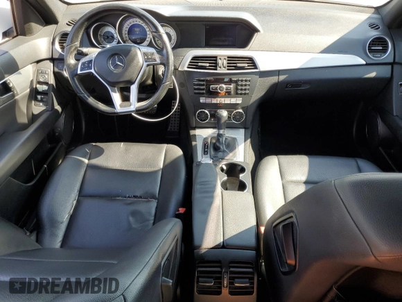 2014 Mercedes-Benz C 250 Sport with VIN WDDGF4HB2ER311836, listed as a Copart auction lot 60432065 with 170,911 mi miles and Salvage title. Bid and sale history available at DreamBid. Image 8.