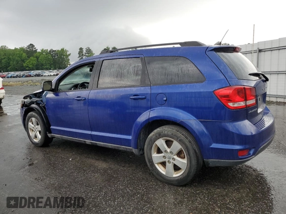 2012 Dodge Journey SXT with VIN 3C4PDCBB9CT392356, listed as a Copart auction lot 56853305 with 181,865 mi miles and Clean title. Bid and sale history available at DreamBid. Image 2.