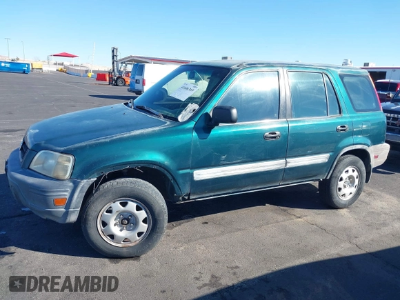 1999 Honda CR-V LX with VIN JHLRD1847XC031475, listed as a IAAI auction lot 41606369 with 254,445 mi miles. Bid and sale history available at carsss.com. Image 6.