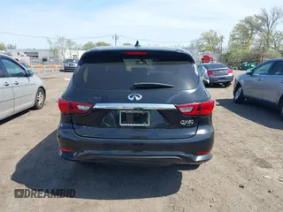 2018 Infiniti QX60 with VIN 5N1DL0MM4JC529193, listed as a IAAI auction lot 42091013 with 202,602 mi miles. Bid and sale history available at carsss.com. Image 16.
