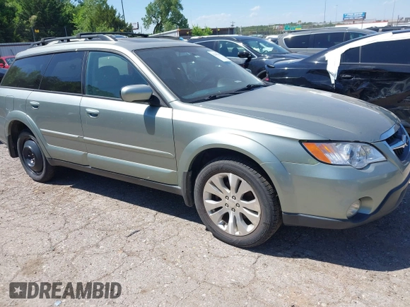 2009 Subaru Outback Limited с VIN 4S4BP66C497335545, выставлен на аукционе IAAI как лот 42307679 с пробегом 221 784 миль миль и . История ставок и продаж доступна на DreamBid. Изображение 1.