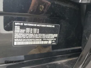 2024 BMW 4 Series 430i with VIN WBA63AV00RFR28608, listed as a Copart auction lot 71856304 with 23,799 mi miles and Clean Title. Bid and sale history available at DreamBid. Image 12.