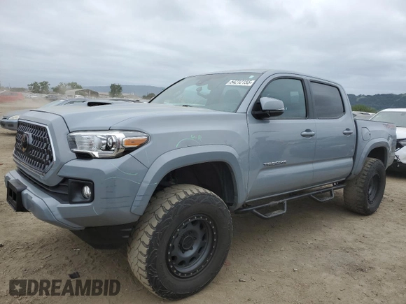 2018 Toyota Tacoma SR with VIN 3TMCZ5AN0JM187541, listed as a Copart auction lot 54212155 with 69,197 mi miles and Salvage Title. Bid and sale history available at carsss.com. Image 1.