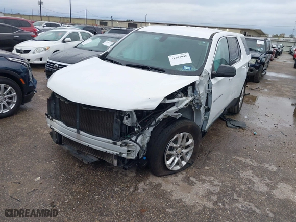 2021 Chevrolet Traverse LS with VIN 1GNERFKW1MJ261760, listed as a IAAI auction lot 41292945 with 73,537 mi miles. Bid and sale history available at carsss.com. Image 17.