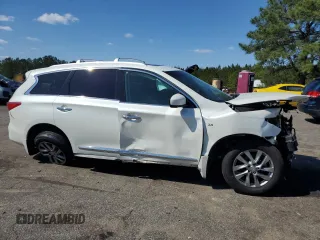 2015 Infiniti QX60 with VIN 5N1AL0MN3FC503896, listed as a Copart auction lot 51958065 with Not Provided miles and Salvage Title. Bid and sale history available at DreamBid. Image 4.